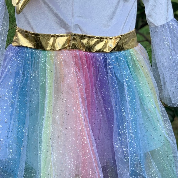 Kids' Rainbow Unicorn Halloween Costume Dress New - Picture 5 of 12